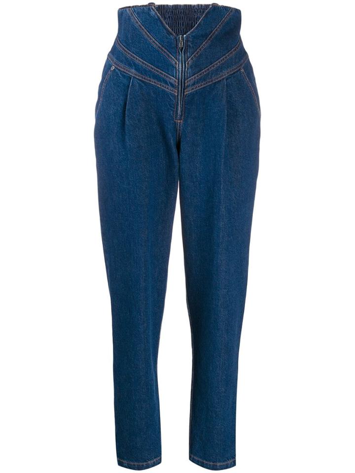 Attico High Rise Jeans - Blue