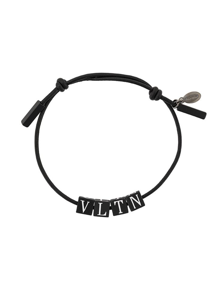 Valentino Vltn Cubed Bracelet - Black