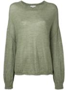 Caramel - Boxy Jumper - Women - Linen/flax/alpaca - 8, Women's, Green, Linen/flax/alpaca
