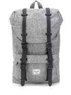 Herschel Supply Co. Little America Logo Patch Backpack - Grey