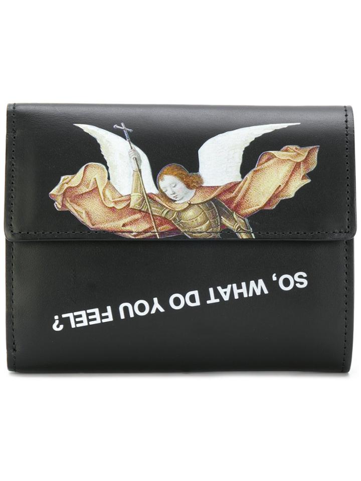 Undercover Printed Wallet - Black