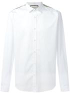 Gucci Tiger Overlay Duke Shirt, Men's, Size: 16 1/2, White, Cotton/silk