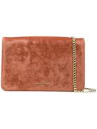 Lancaster Large Clutch Bag - Pink & Purple