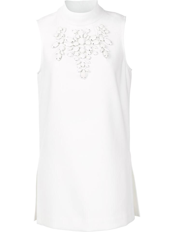 Trina Turk 'jaya 2' Top, Women's, Size: 2, White, Polyester/spandex/elastane/viscose/cotton