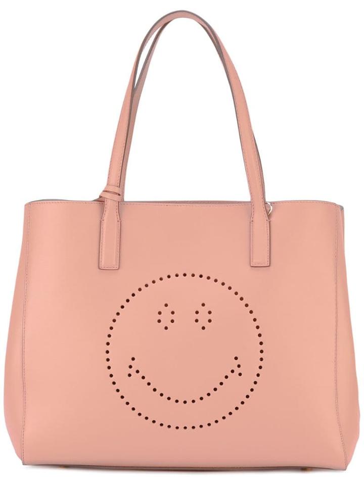 Anya Hindmarch Ebury Smiley Tote - Pink