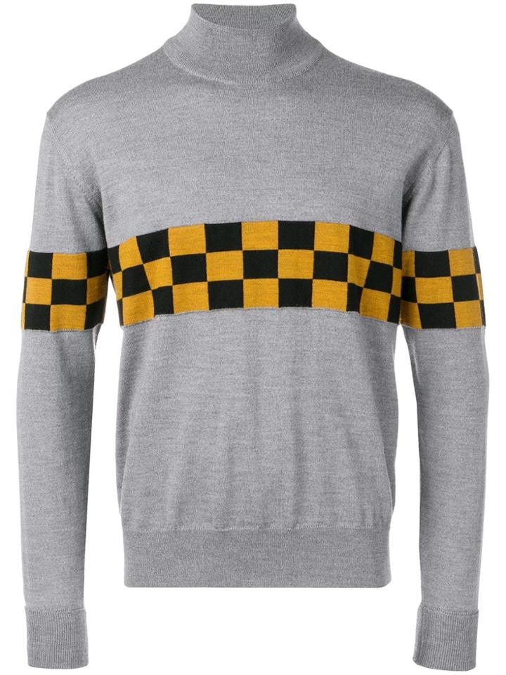 Anglozine Tail End Charlie Jumper - Grey