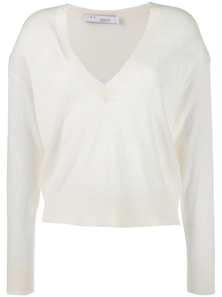 Iro Lightweight Cashmere Top - White