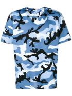 Valentino Camouflage T-shirt - Blue