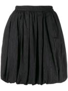 Msgm Puffball Skirt - Black