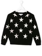 Burberry Kids Star Print Jumper, Girl's, Size: 10 Yrs, Black