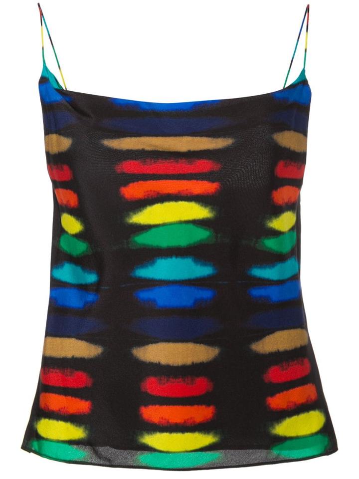 Alice+olivia Tie-dye Cami - Black
