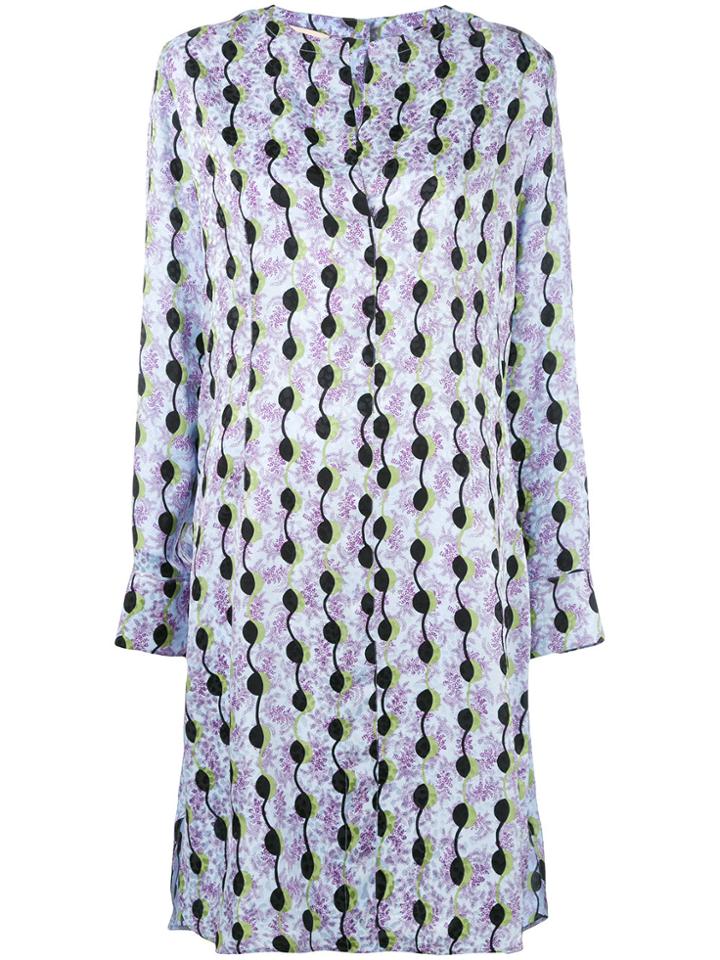 Marni Patterned Shirt Dress - Multicolour