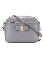 Salvatore Ferragamo Vara Camera Crossbody Bag - Grey