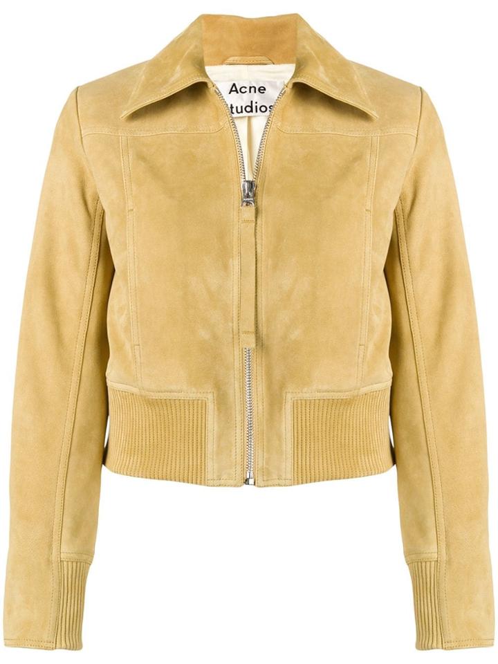 Acne Studios Pointed Collar Jacket - Yellow