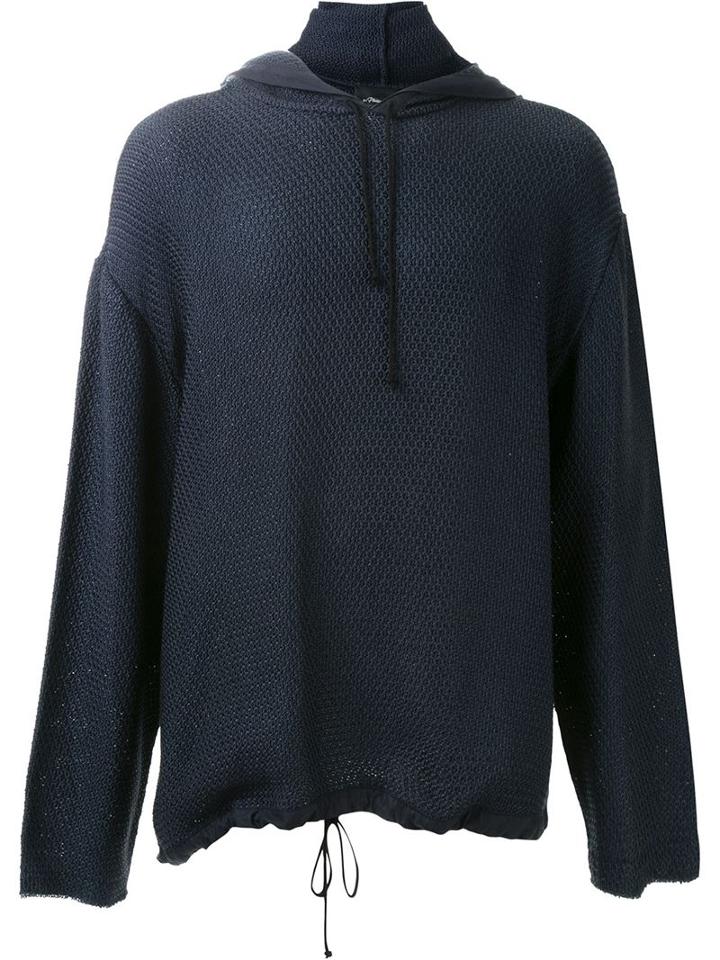 3.1 Phillip Lim Oversize Knitted Hoodie