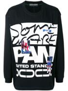 United Standard Printed Sweatshirt - Black