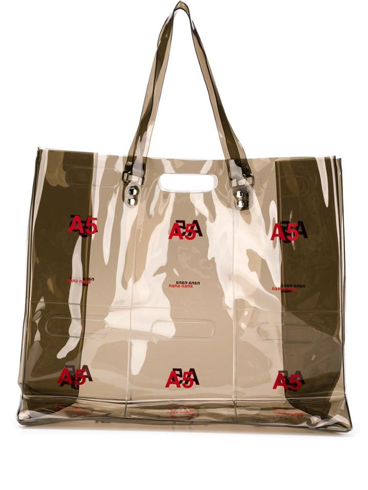 Nana-nana A5 Tote - Grey