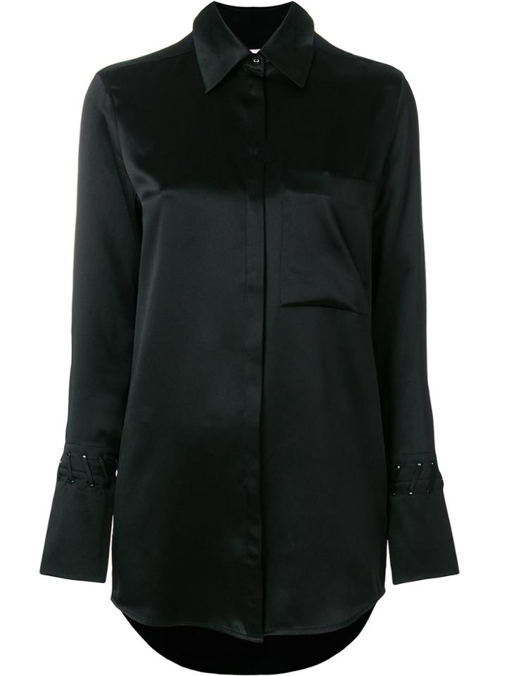 Victoria Victoria Beckham Chest Pocket Shirt - Black
