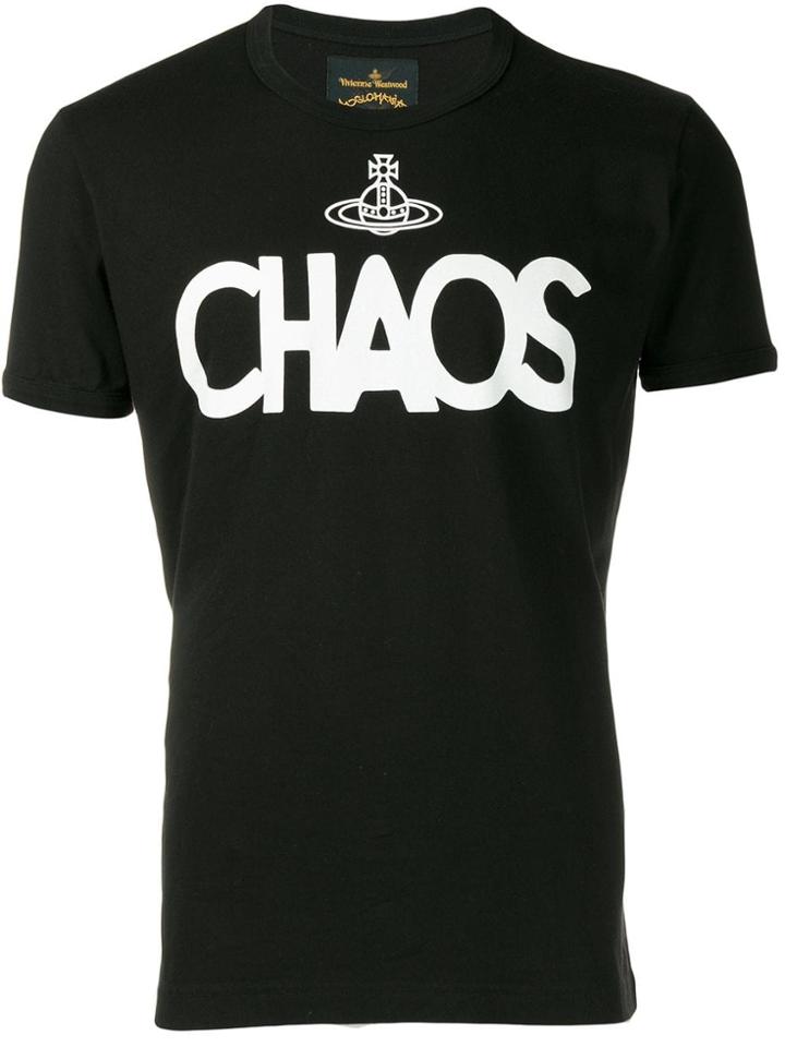 Vivienne Westwood Anglomania Chaos T-shirt - Black