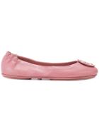 Tory Burch Chelsea Ballet Flats - Pink & Purple