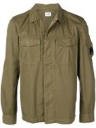 Cp Company Plain Lightweight Jacket - Green
