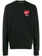 Deus Ex Machina Heart Logo Print Sweatshirt - Black