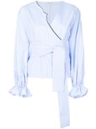 Vivetta Face Outline Shirt - Blue