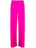 Maison Rabih Kayrouz Pleated Detail Flared Trousers - Pink