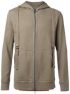 Helmut Lang Honeycomb Pique Hoodie, Men's, Size: Small, Brown, Cotton/spandex/elastane/viscose