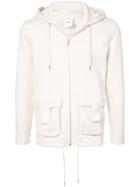 Puma Zipped Hooded Sweatshirt - Nude & Neutrals