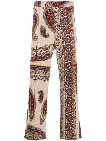 Paria Farzaneh Paisley Print Trousers - Neutrals