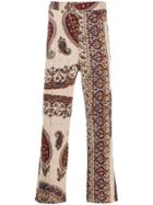 Paria Farzaneh Paisley Print Trousers - Neutrals