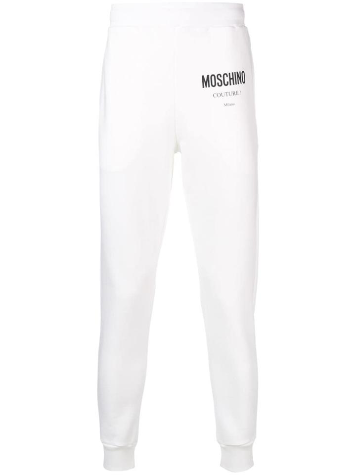Moschino Track Trousers - White
