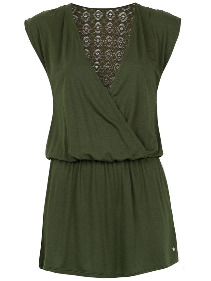 Track & Field Lace Dress - Green