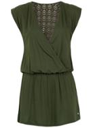 Track & Field Lace Dress - Green