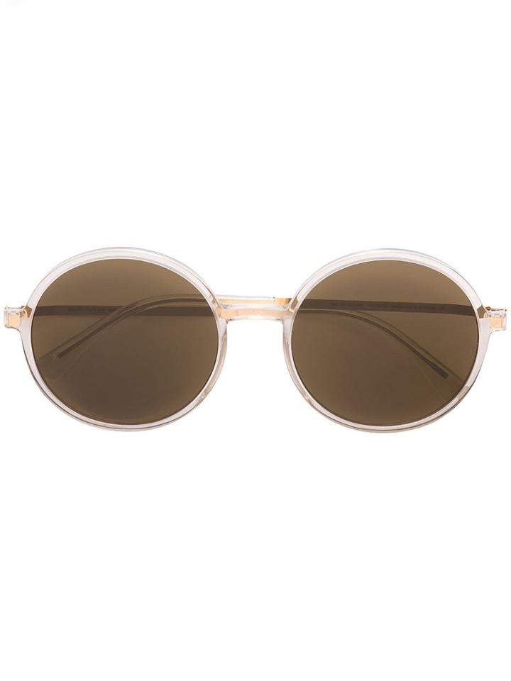 Mykita - 'anana' Sunglasses - Unisex - Acetate/metal - One Size, Nude/neutrals, Acetate/metal
