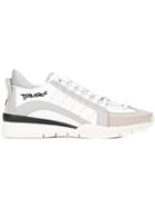 Dsquared2 551 Sneakers, Men's, Size: 42, White, Calf Leather/leather/rubber