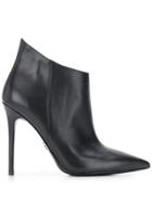 Michael Michael Kors Antonia Stiletto Ankle Boots - Black