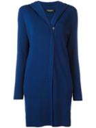 Twin-set Long Cardigan, Women's, Size: Large, Blue, Viscose/polyamide