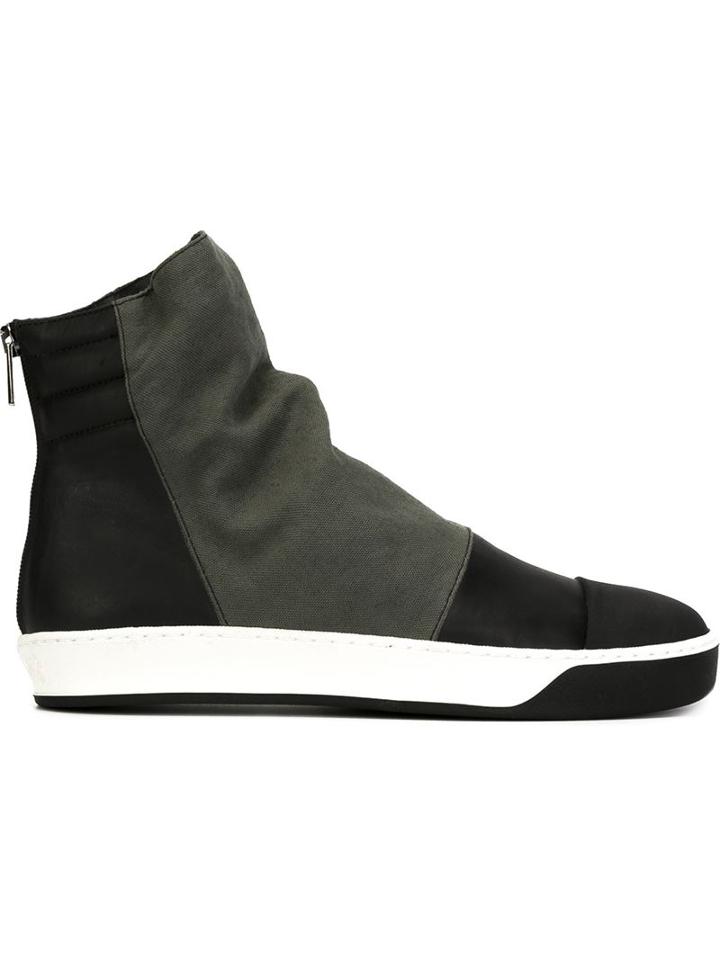 Lost & Found Ria Dunn 'soft' Contrast Panel Sneakers