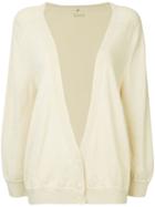 Hermès Vintage Hermes Long Sleeve Cardigan - White