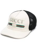 Gucci Gucci Print Baseball Hat - White