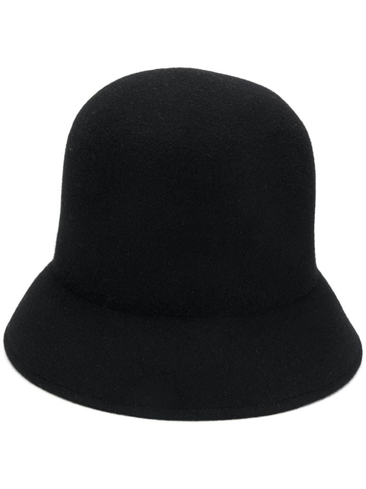 Nina Ricci Curved Peak Hat - Black