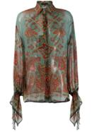 Etro Long Sleeve Printed Blouse - Neutrals