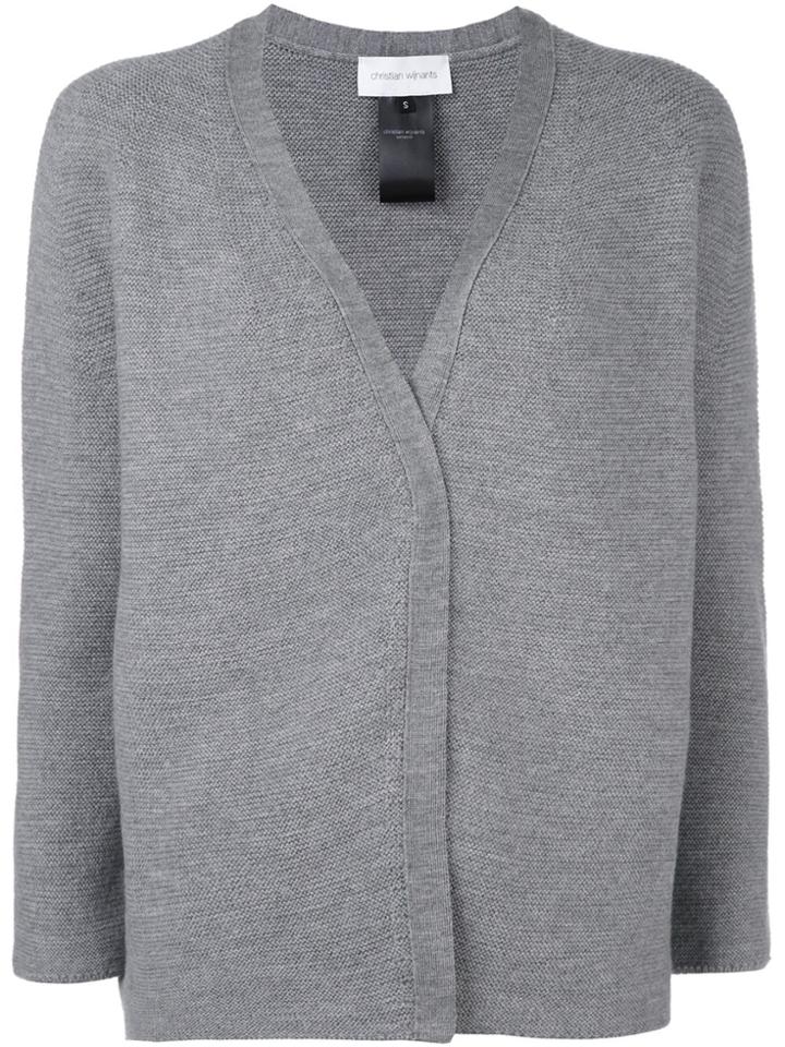 Christian Wijnants V-neck Cardigan - Grey