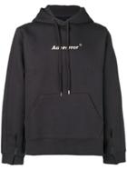 Ader Error Oversized Logo Hoodie - Grey
