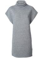 Victoria Victoria Beckham Oversized Roll Neck Sweater - Grey