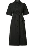 Sofie D'hoore - Duo Belted Shirt Dress - Women - Cotton - 36, Black, Cotton