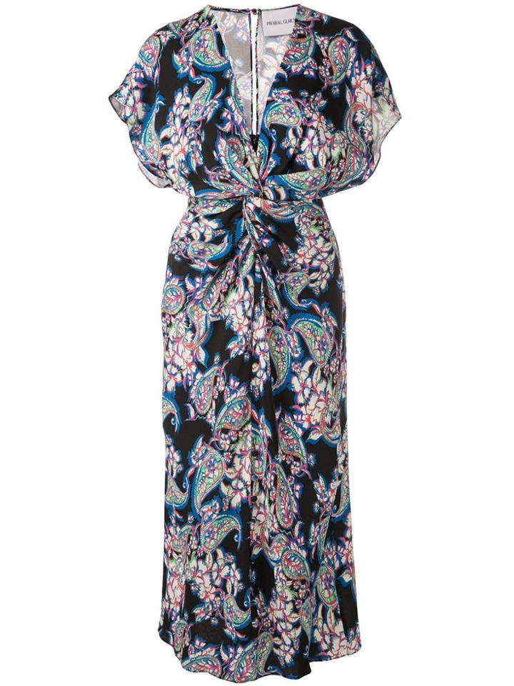 Prabal Gurung Printed Jackie Dress - Blue