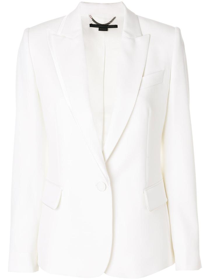 Stella Mccartney Slim Fit Blazer - White